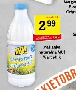 Gram Market Maślanka naturalna MU! Wart Milk oferta