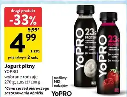 Intermarche Jogurt pitny YoPro oferta