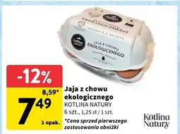 Intermarche Jajka z chowu ekologicznego Kotlina Natury oferta