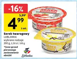 Intermarche Serek twarogowy Lublanka oferta