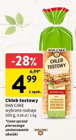 Intermarche Chleb tostowy Dan Cake oferta