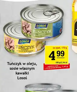Gram Market Tuńczyk w oleju, sosie własnym kawałki Losoś oferta