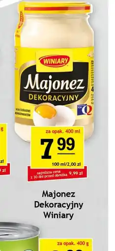 Gram Market Majonez Dekoracyjny Winiary oferta