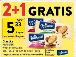 Intermarche Ciastka Krakuski różne rodzaje oferta