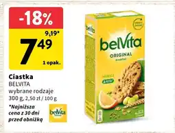 Intermarche Ciastka BelVita różne rodzaje oferta