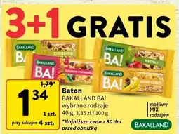 Intermarche Baton BA! różne rodzaje Bakalland oferta