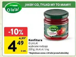 Intermarche Konfitura różne rodzaje O!la!la! oferta