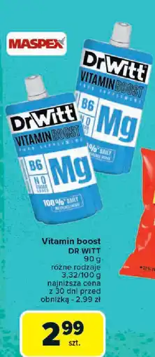 Carrefour Vitamin boost DR WITT oferta
