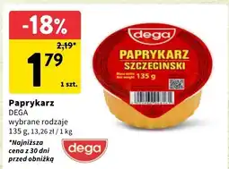 Intermarche Paprykarz szczeciński różne rodzaje Dega oferta