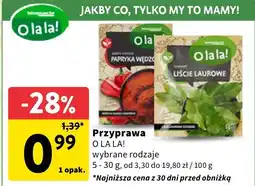 Intermarche Przyprawa O La La! różne rodzaje oferta