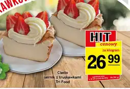 Gram Market Ciasto sernik z truskawkami Tri Food oferta
