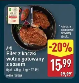 Filet z kaczkki z sosem żurawinowym Ami