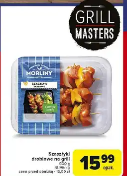 Carrefour Market Szaszłyki drobiowe na grill Morliny oferta