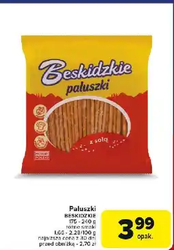 Carrefour Market Paluszki beskidzkie z solą oferta