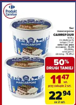 Carrefour Market Ser mascarpone Carrefour oferta