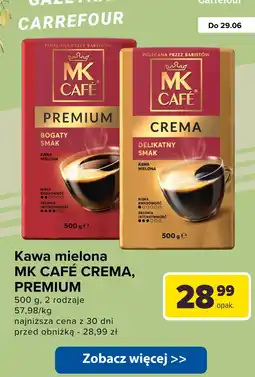 Carrefour Kawa mielona MK Café Premium oferta
