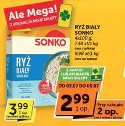 Groszek Ryż biały Sonko oferta