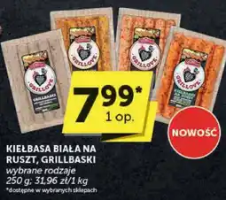 ABC Kiełbasa biała na ruszt Grillbaski ABC oferta
