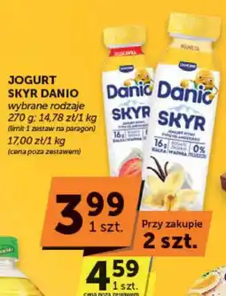 Groszek Jogurt Skyr Danio Danone oferta