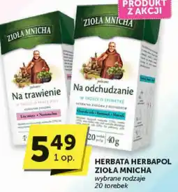 Groszek Herbata Herbapol Zioła Mnicha oferta