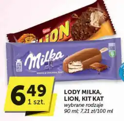 Groszek Lody Milka, Lion, Kit Kat oferta