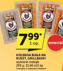 ABC Kiełbasa biała na ruszt, grillbaski ABC oferta