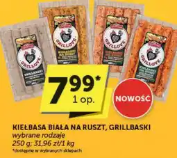 Euro Sklep Kiełbasa Biała na ruszt, Grillbaski Euro Sklep oferta