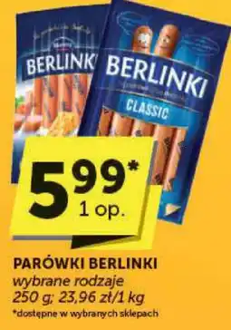 Groszek Parówki Berlinki oferta