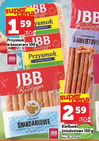 Topaz Kabanosy bankietowe JBB oferta