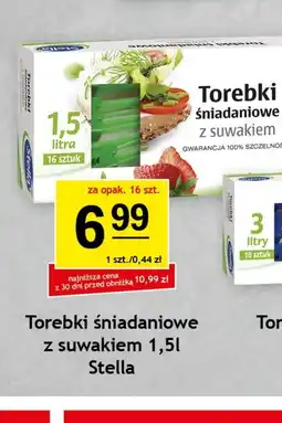Gram Market Torebki śniadaniowe z suwakiem Stella oferta