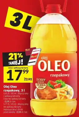 Twój Market Olej rzepakowy Oleo 3l oferta