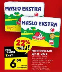 Twój Market Masło ekstra Koło 82% tł oferta