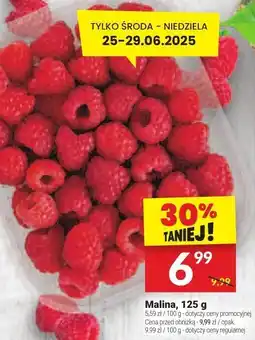 Twój Market Maliny 125g Twój Market oferta