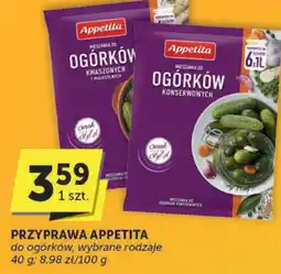 Euro Sklep Przyprawa Appetita do ogórków oferta