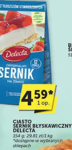 ABC Ciasto sernik błyskawiczny Delecta oferta