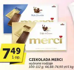 ABC Czekolada Merci wybrane rodzaje oferta