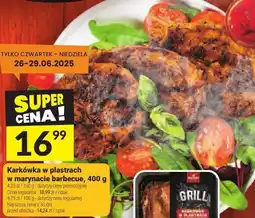 Twój Market Karkówka w plastrach w marynacie barbecue, 400 g Twój Market oferta