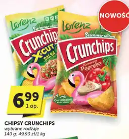 ABC Chipsy Crunchips wybrane rodzaje oferta