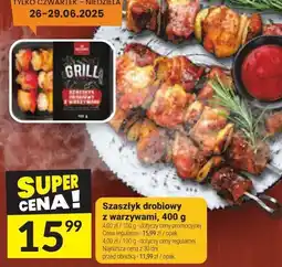 Twój Market Szaszłyk drobiowy z warzywami, 400 g Twój Market oferta