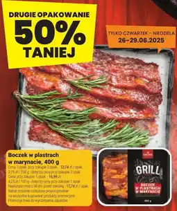 Twój Market Boczek w plastrach w marynacie, 400 g Twój Market oferta