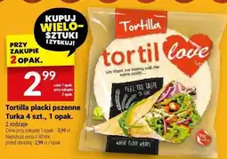 Tortilla placki pszenne Turka
