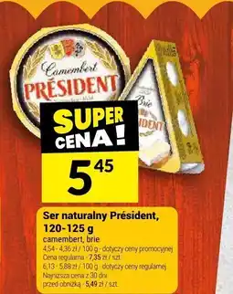 Twój Market Ser naturalny President oferta
