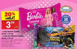 Twój Market Lody Hot Wheels Cookie Koral oferta