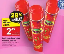 Twój Market Lody oranżada tuba Hellena oferta