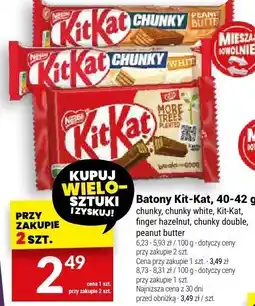 Twój Market Baton Kit-Kat Chunky, wybrane rodzaje Nestle oferta