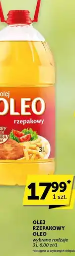 Euro Sklep Olej rzepakowy Oleo oferta