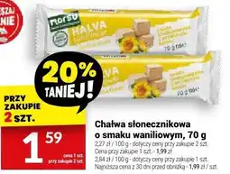 Chałwa słonecznikowa o smaku waniliowym Florbu