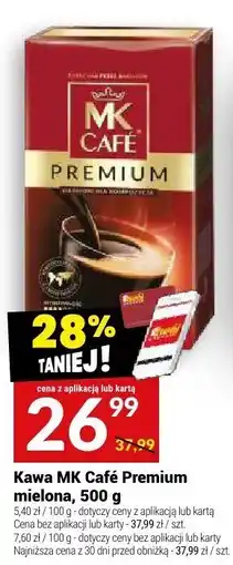 Twój Market Kawa MK Cafe Premium mielona oferta