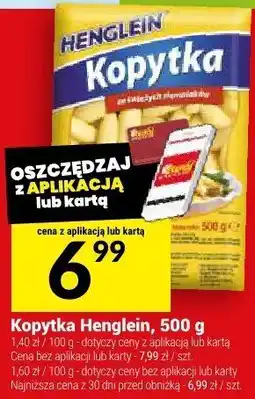 Twój Market Kluski Kopytka Henglein oferta