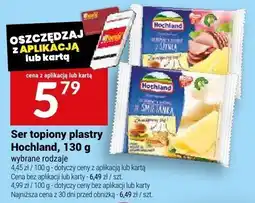 Twój Market Ser topiony plastry Hochland, wybrane rodzaje oferta